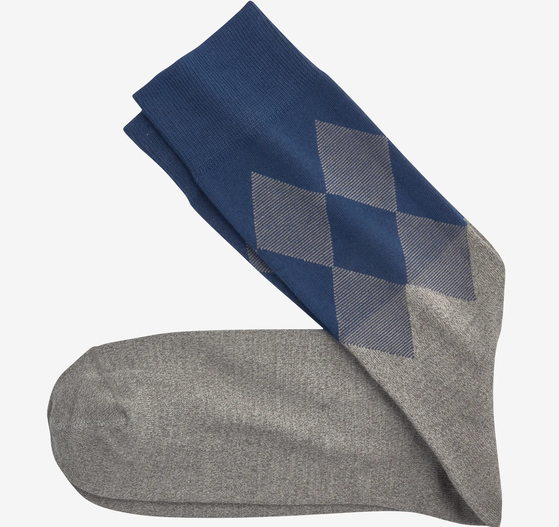 Argyle Colorblock Socks