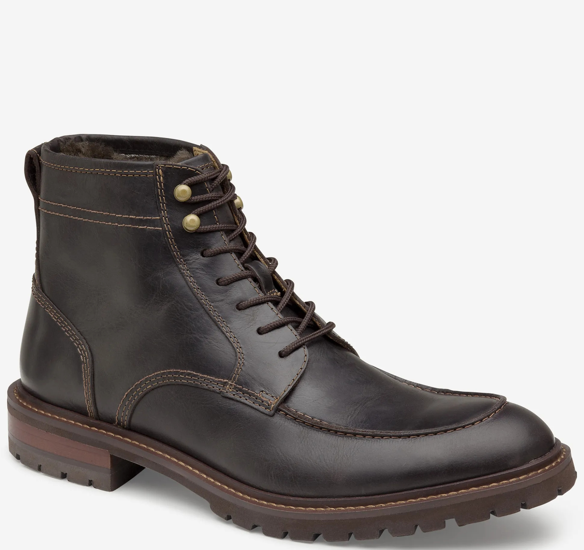 Barrett Moc Toe Shearling Boot