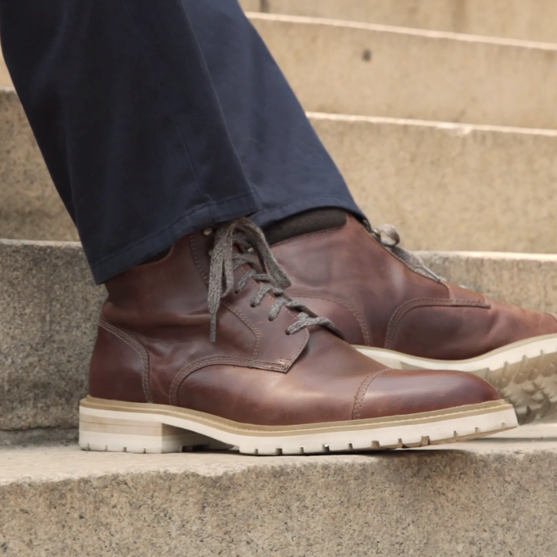 Barrett Moc Toe Shearling Boot