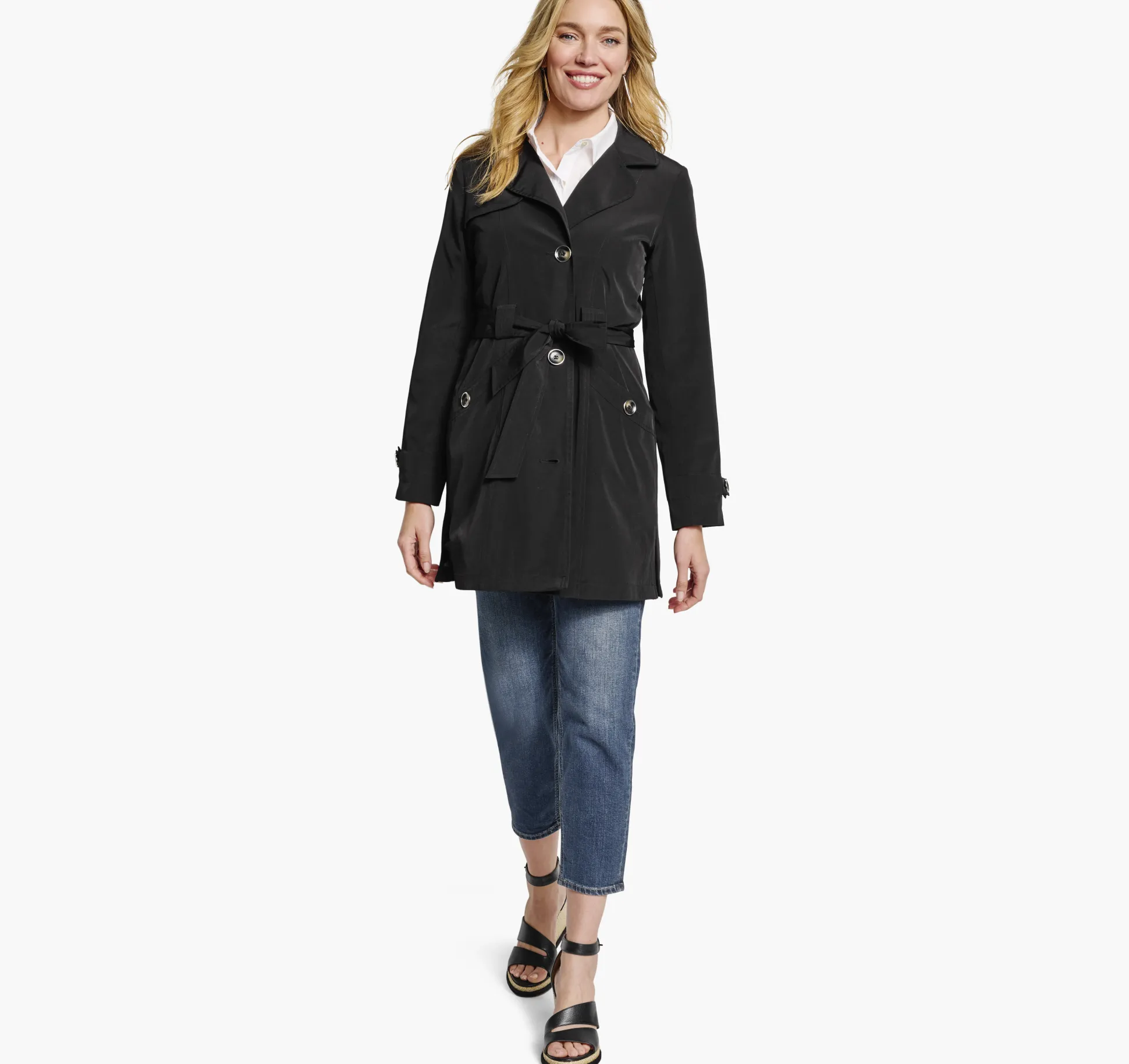 Belted Trench Coat