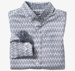 Boys Long-Sleeve Print Shirt
