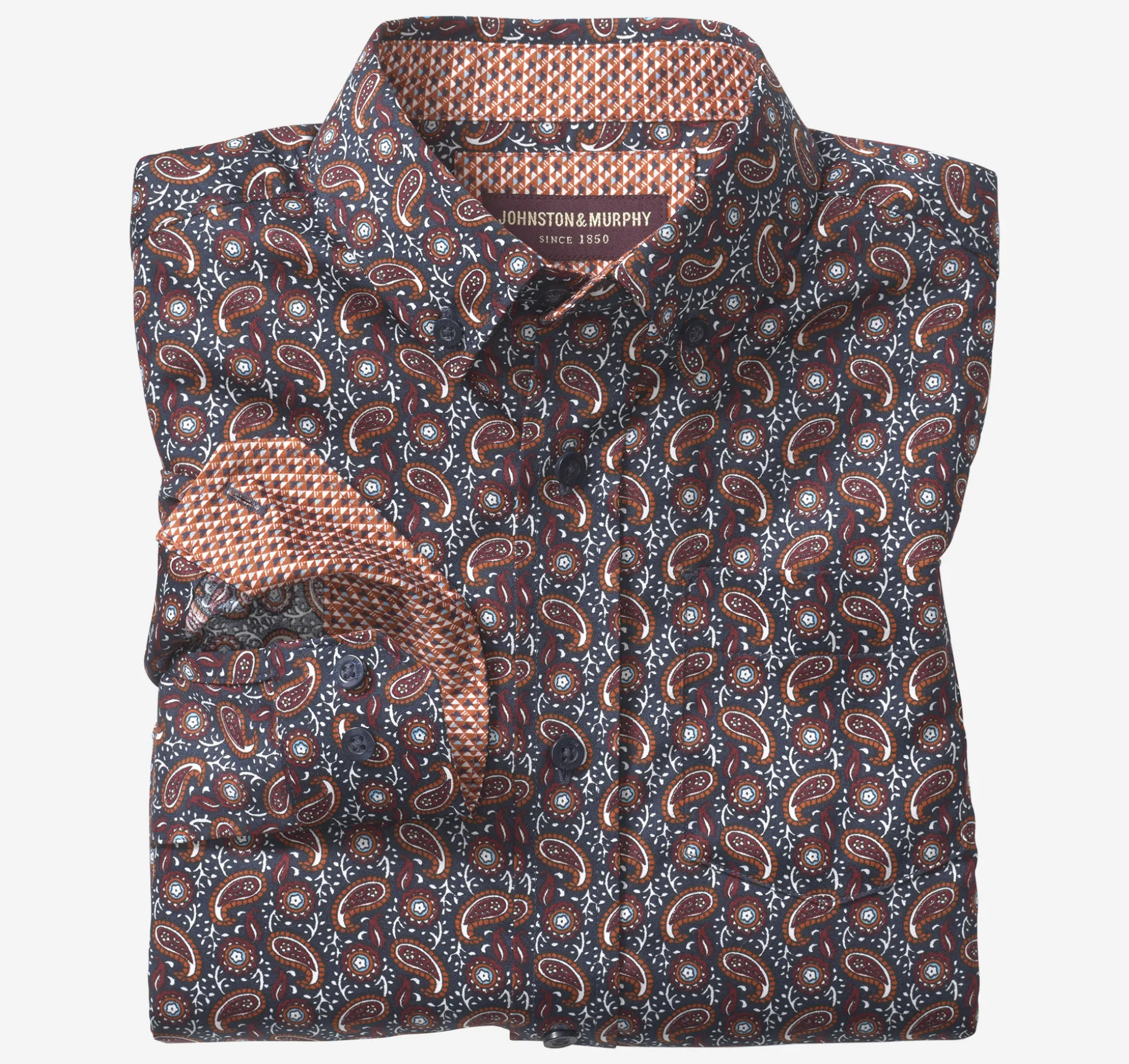 Boys Long-Sleeve Printed Shirt