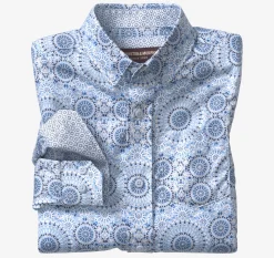Boys Long-Sleeve Printed Shirt