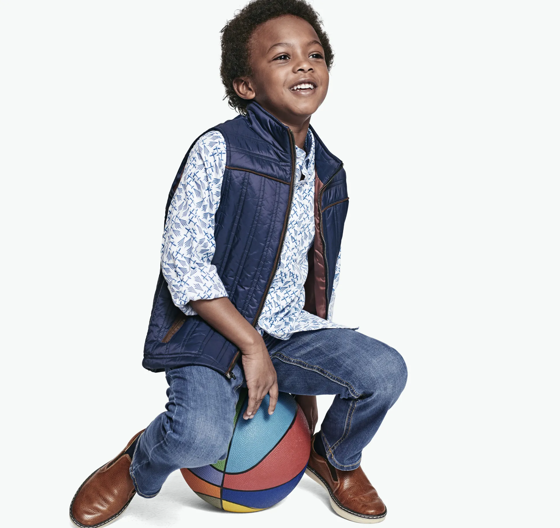 Boys Quilted Vest