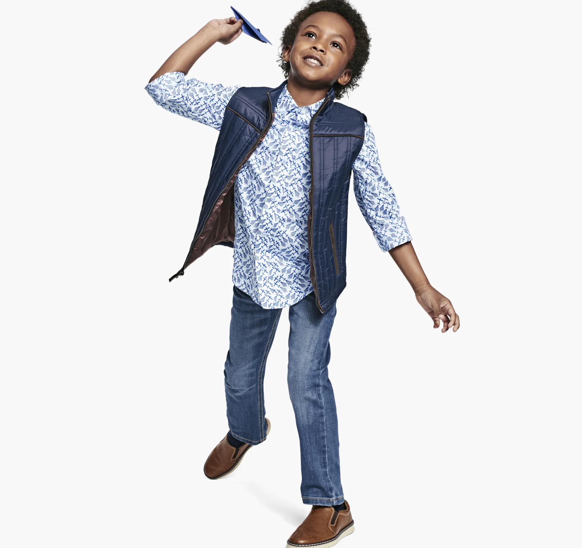 Boys Quilted Vest
