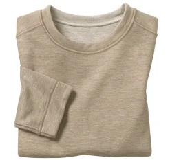 Boys Reversible Solid Crewneck