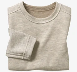 Boys Reversible Solid Crewneck