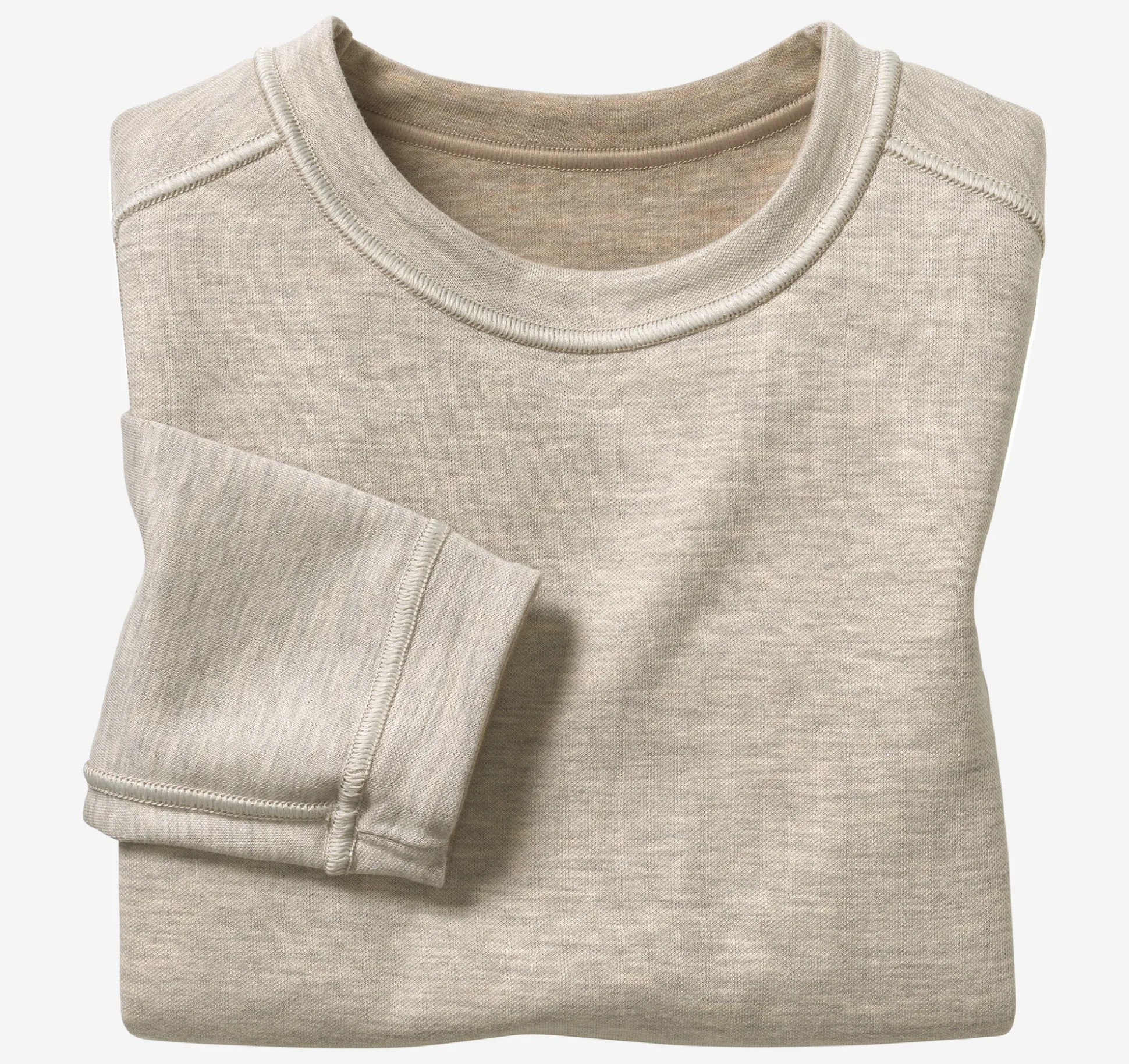 Boys Reversible Solid Crewneck