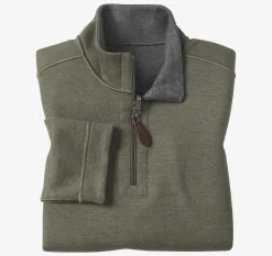 Boys Reversible Solid Quarter Zip