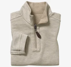 Boys Reversible Solid Quarter Zip