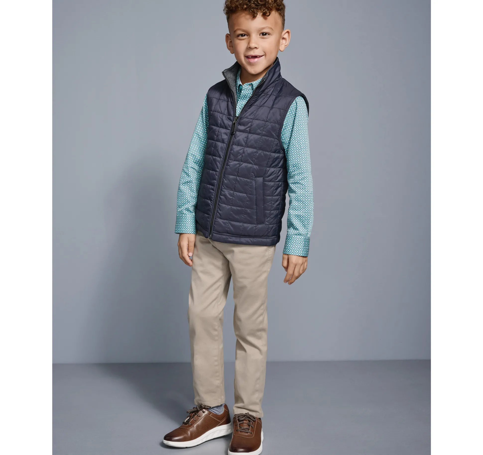 Boys Reversible Vest