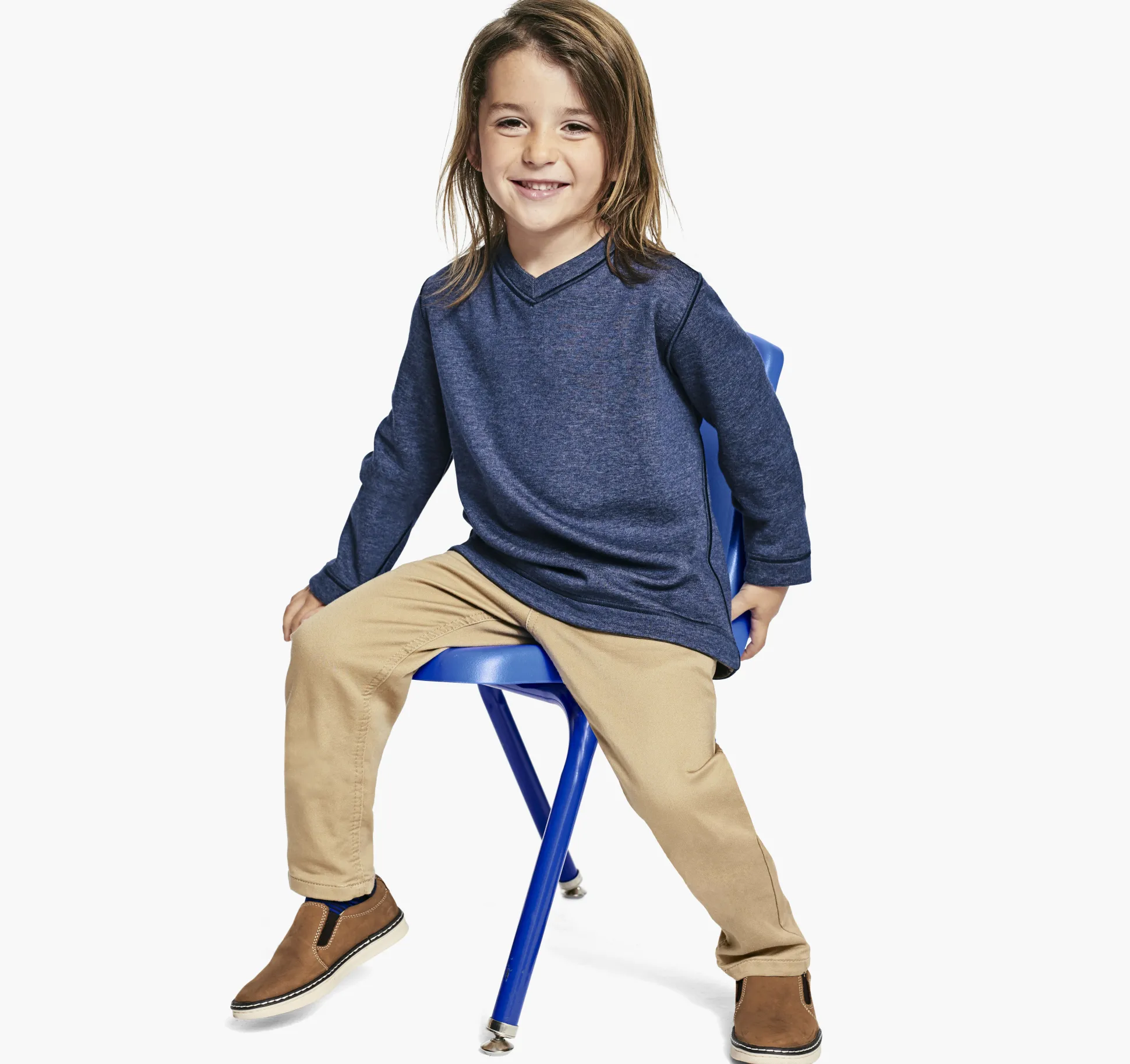 Boys Reversible V-Neck