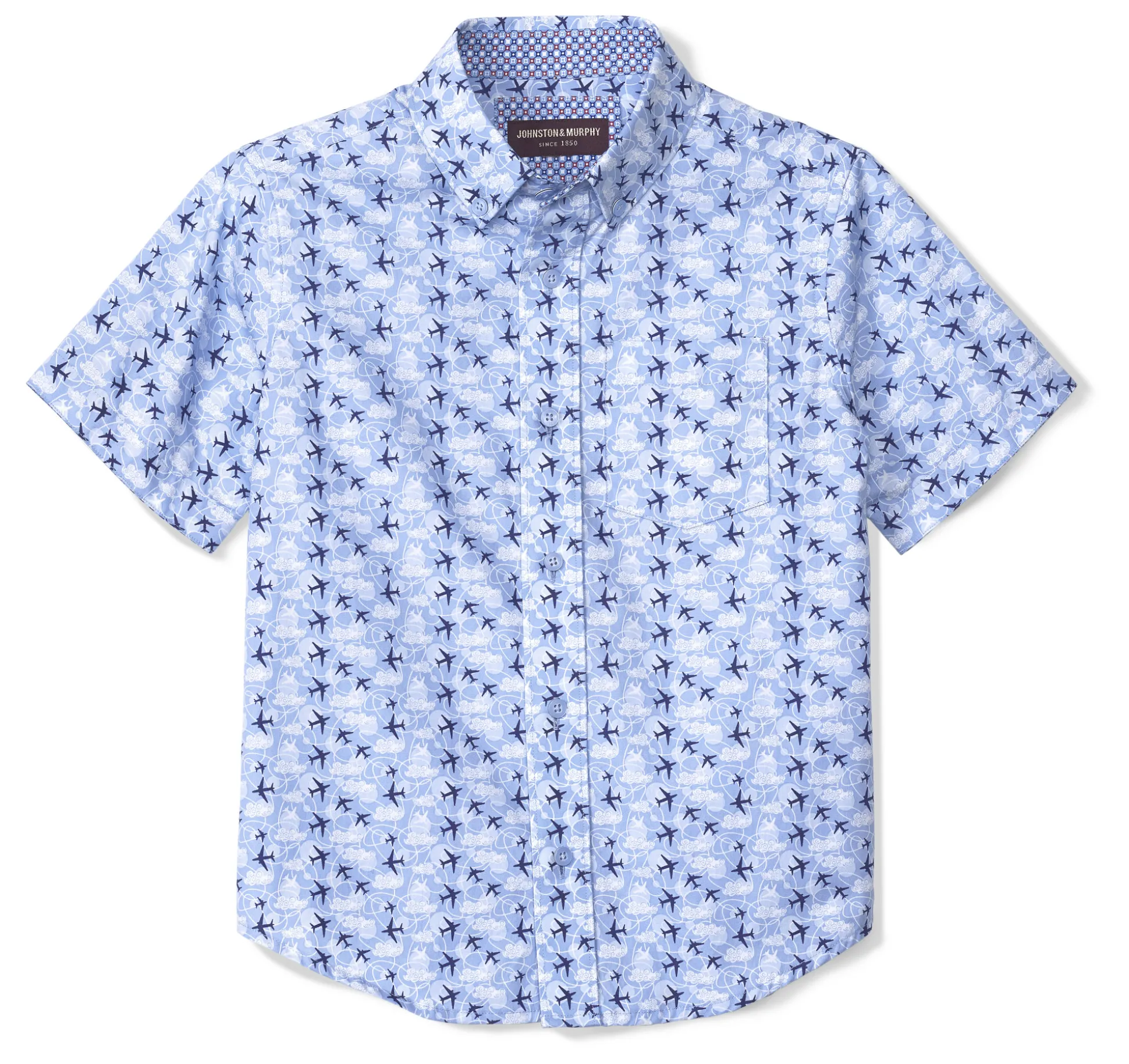 Boys Short-Sleeve Printed Shirt