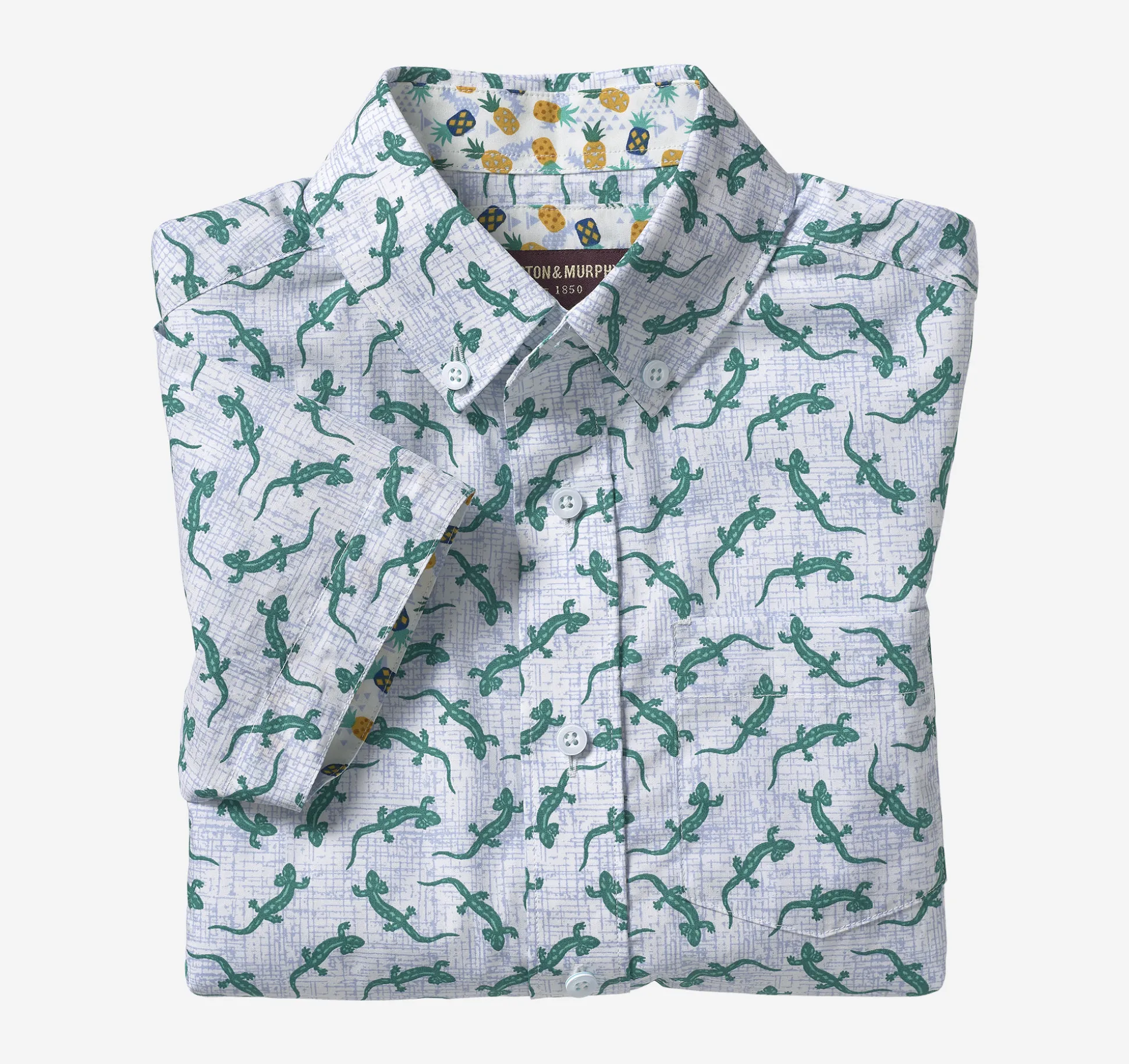Boys Short-Sleeve Printed Shirt