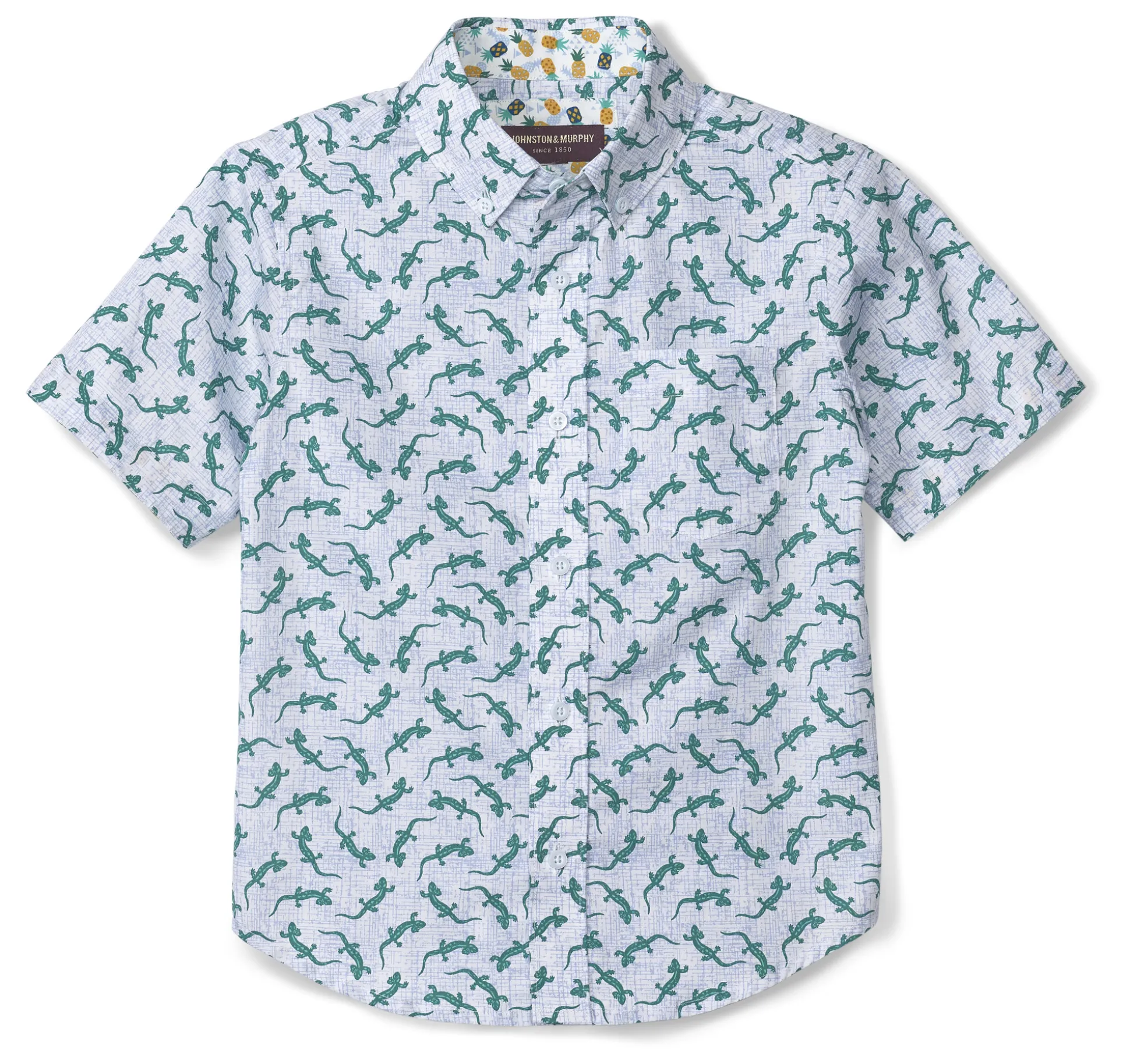 Boys Short-Sleeve Printed Shirt