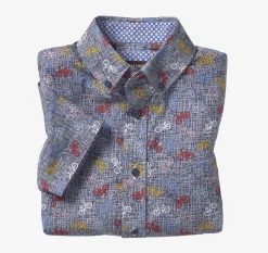Boys Short-Sleeve Printed Shirt