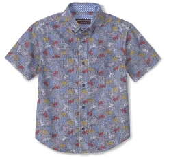 Boys Short-Sleeve Printed Shirt