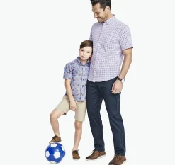 Boys Short-Sleeve Printed Shirt