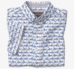 Boys Short-Sleeve Printed Shirt