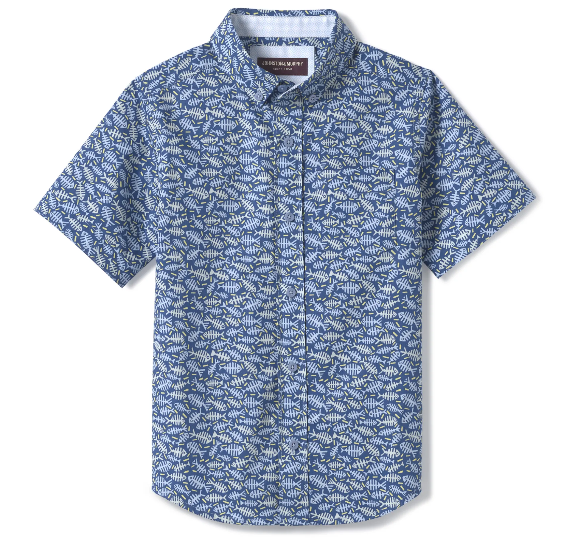 Boys Short-Sleeve Printed Shirt