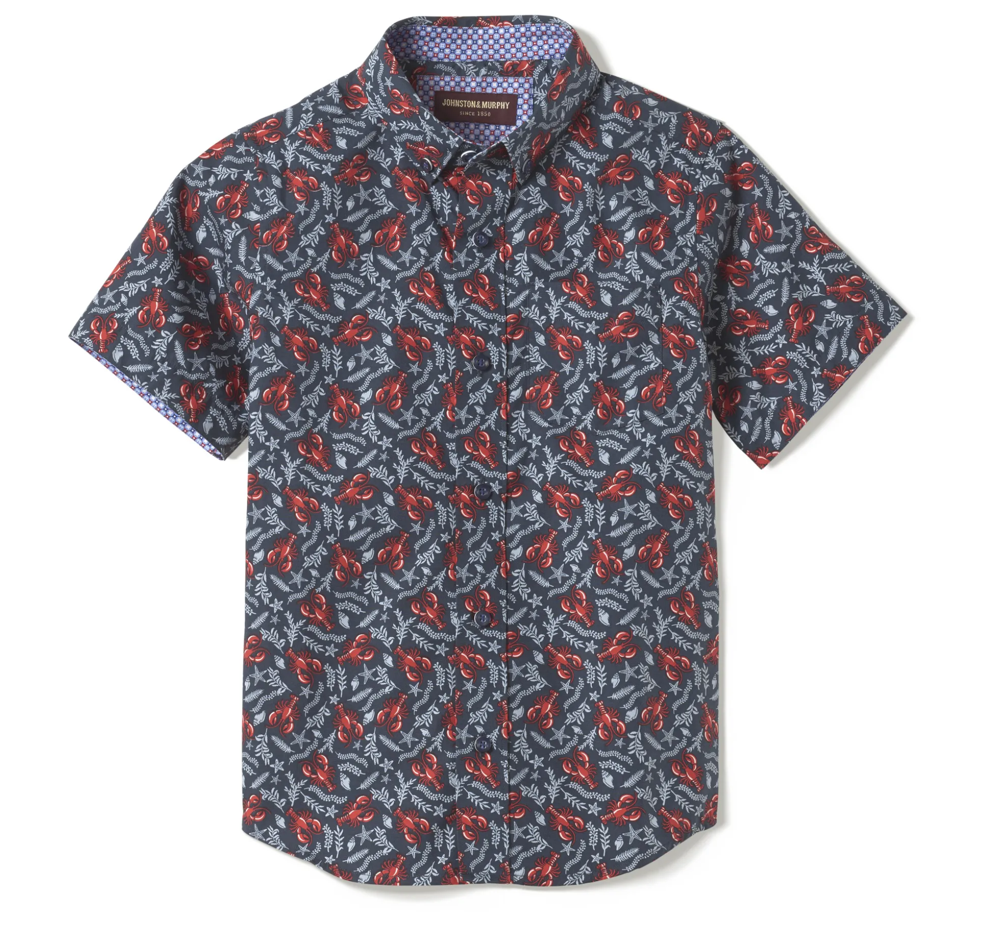 Boys Short-Sleeve Printed Shirt
