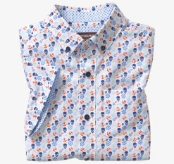 Boys Short-Sleeve Printed Shirt