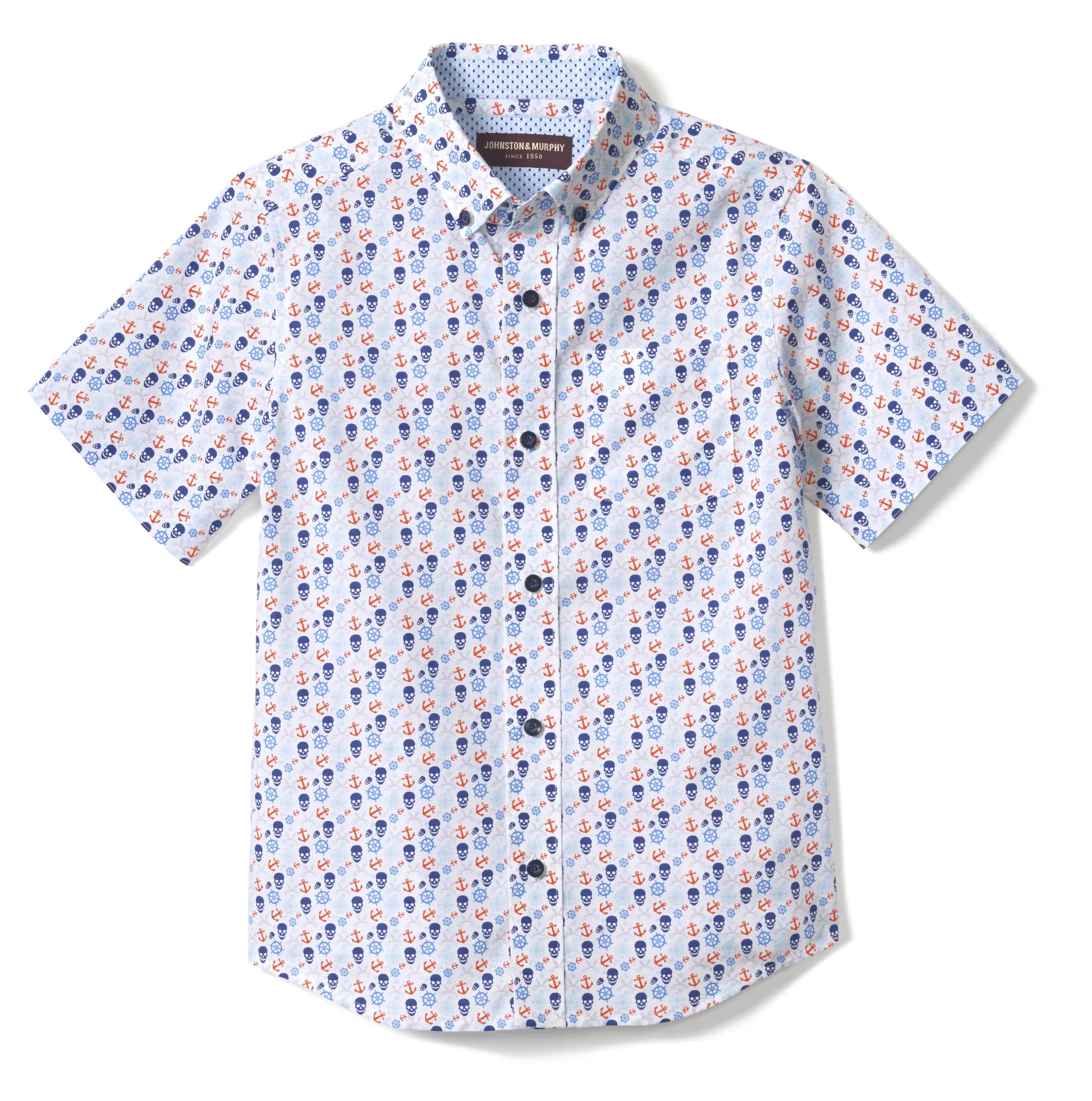 Boys Short-Sleeve Printed Shirt