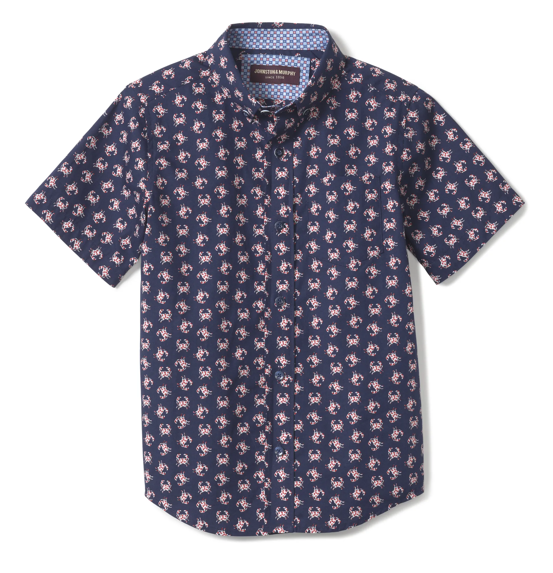 Boys Short-Sleeve Printed Shirt