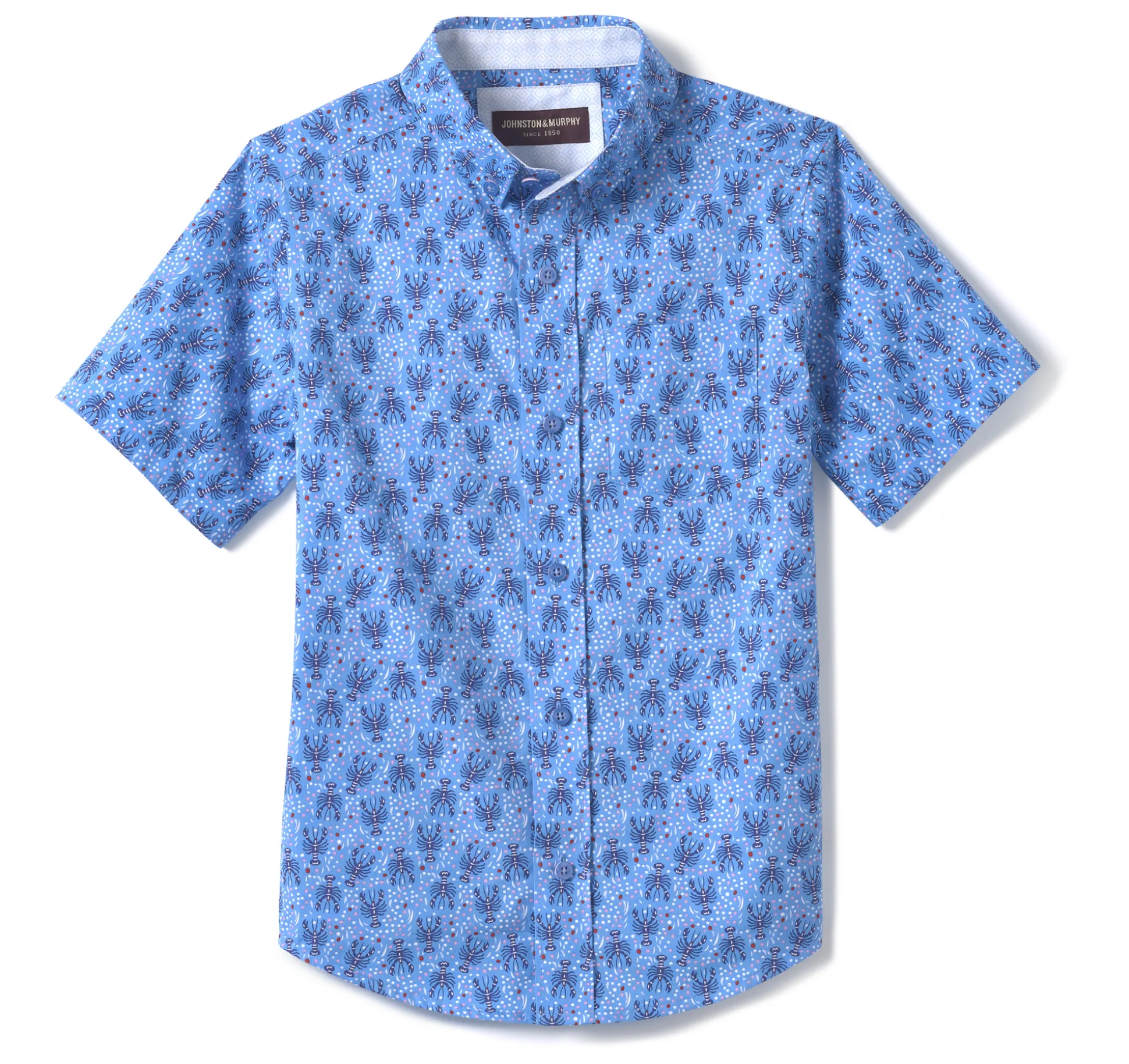 Boys Short-Sleeve Printed Shirt