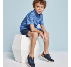 Boys Short-Sleeve Printed Shirt