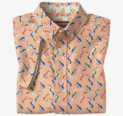Boys Short-Sleeve Printed Shirt