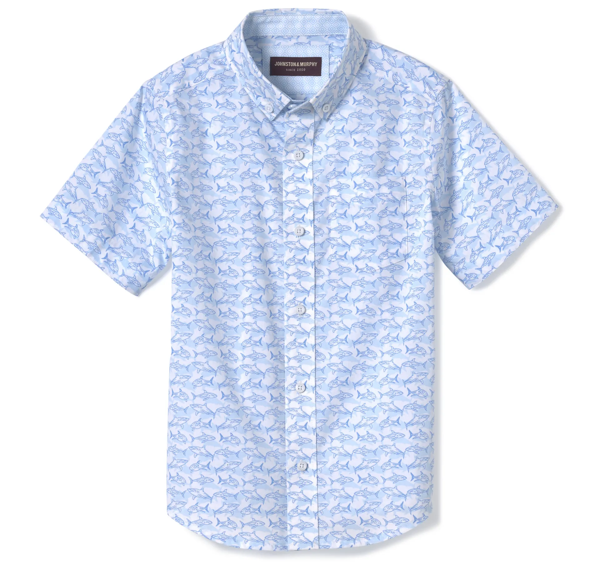 Boys Short-Sleeve Printed Shirt