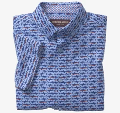 Boys Short-Sleeve Printed Shirt