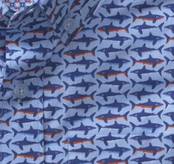 Boys Short-Sleeve Printed Shirt