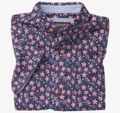 Boys Short-Sleeve Printed Shirt