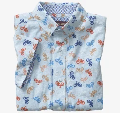 Boys Short-Sleeve Printed Shirt