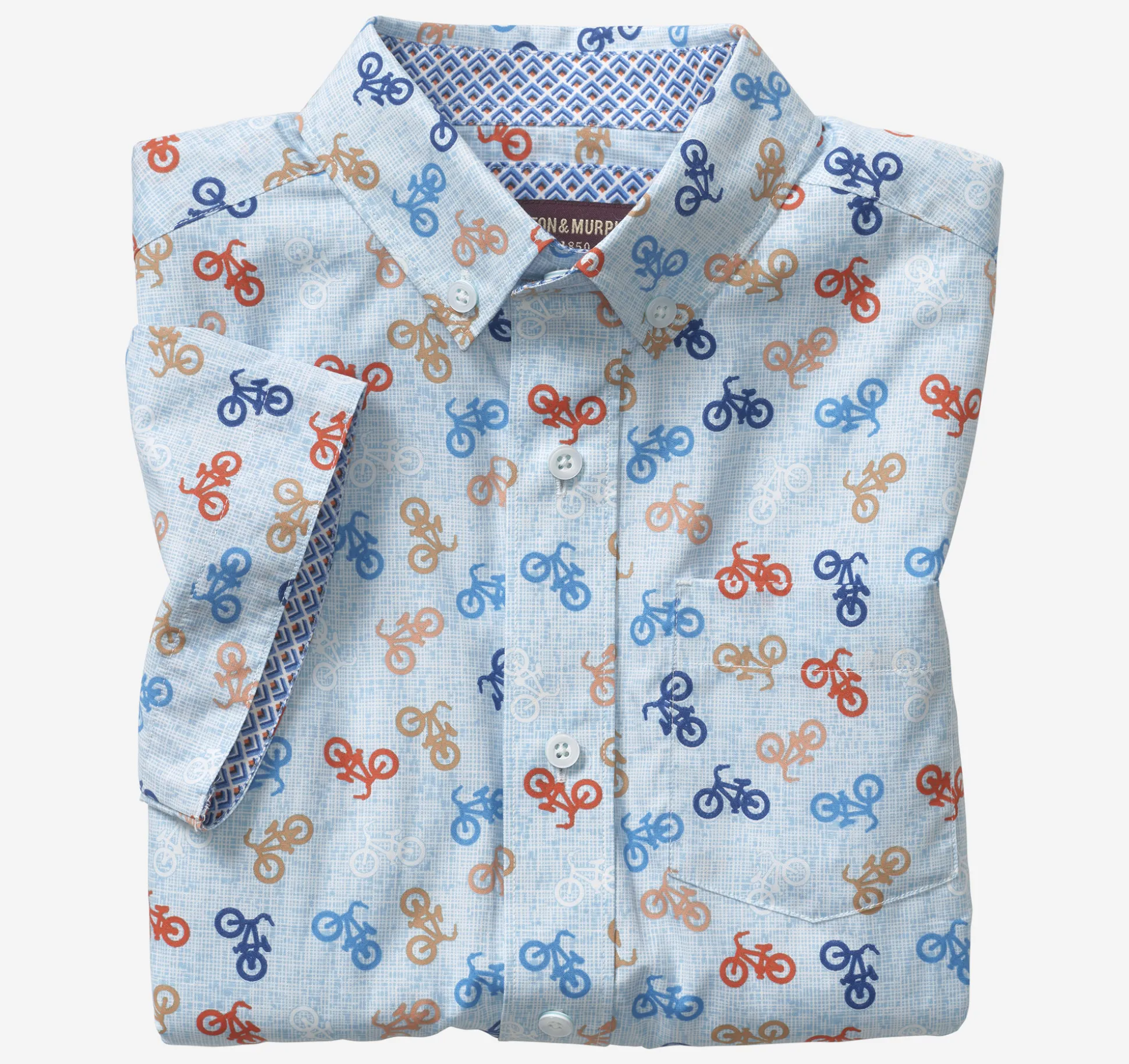 Boys Short-Sleeve Printed Shirt