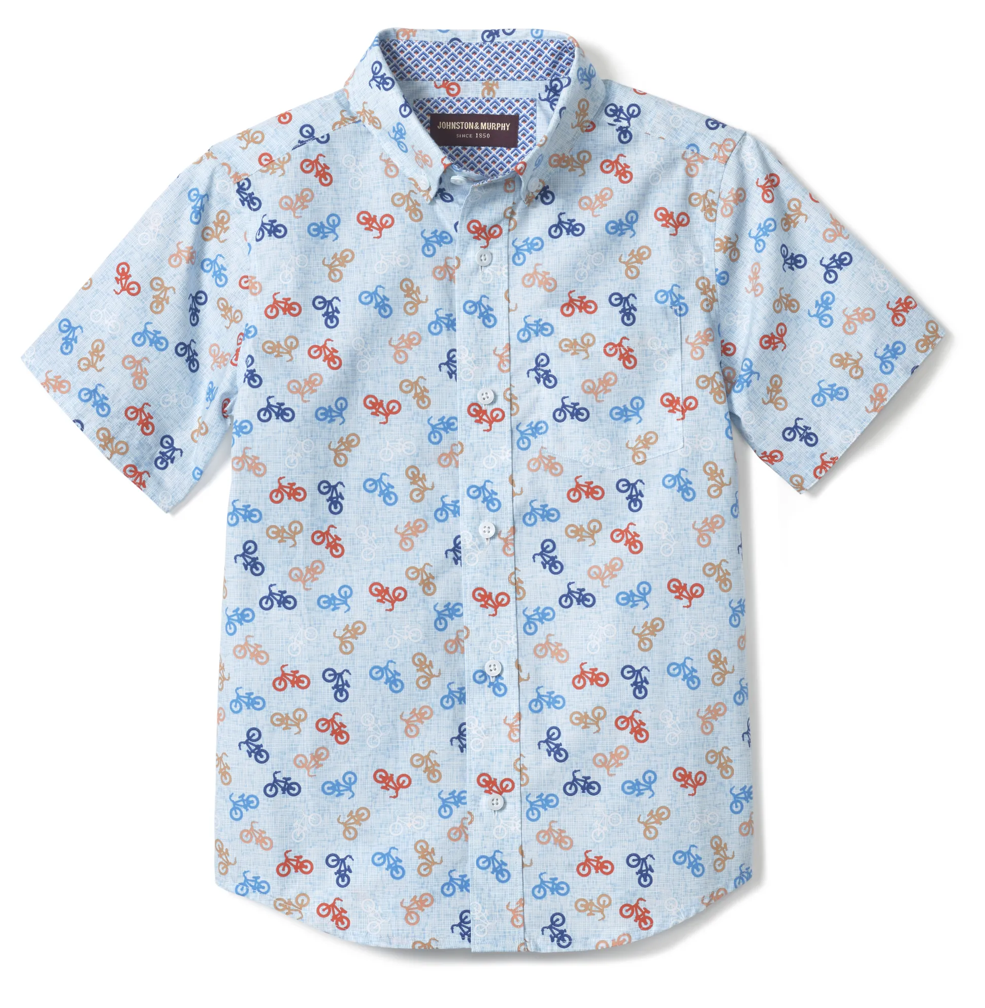 Boys Short-Sleeve Printed Shirt