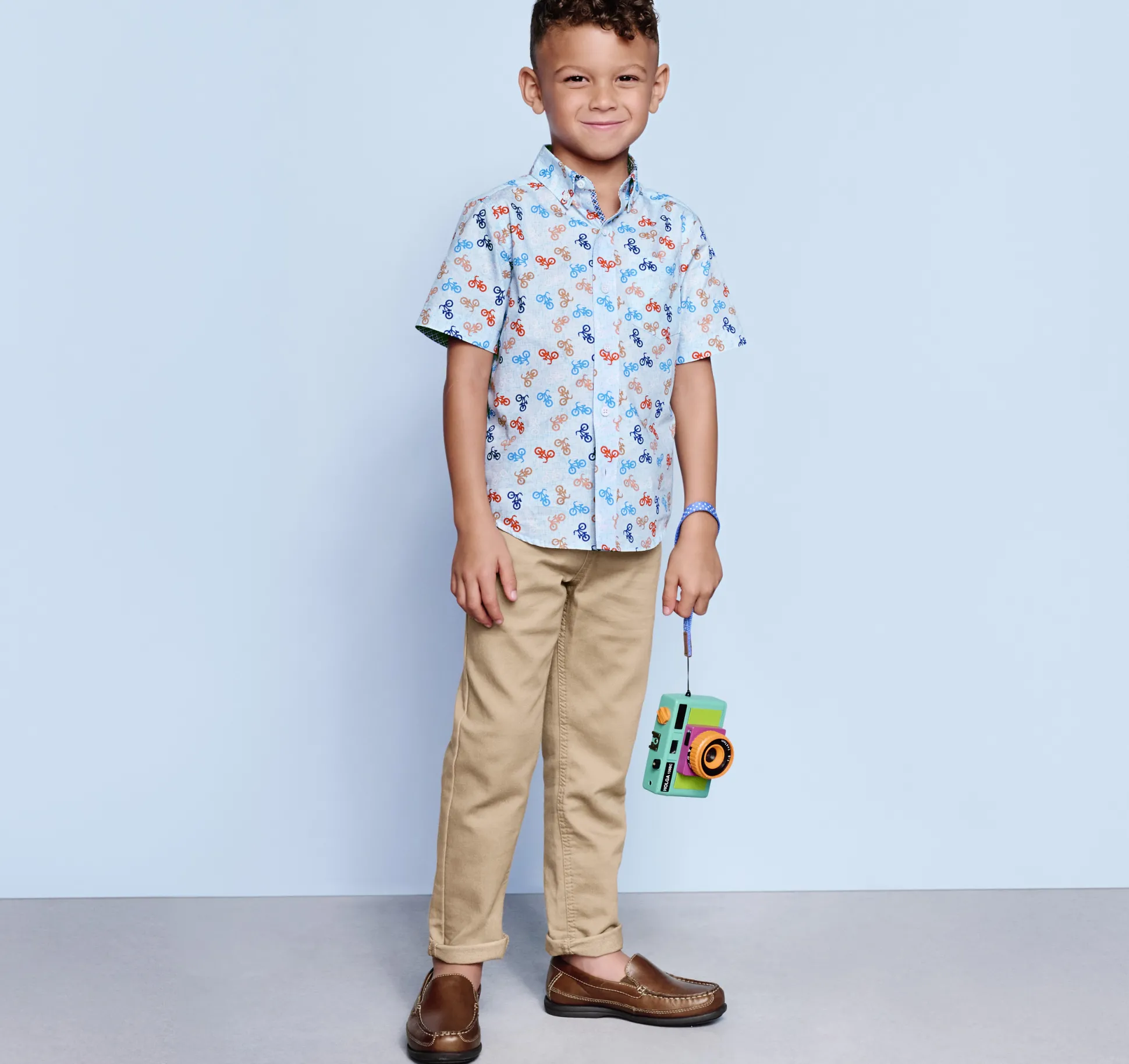 Boys Short-Sleeve Printed Shirt