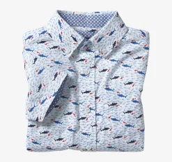 Boys Short-Sleeve Printed Shirt