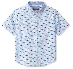 Boys Short-Sleeve Printed Shirt