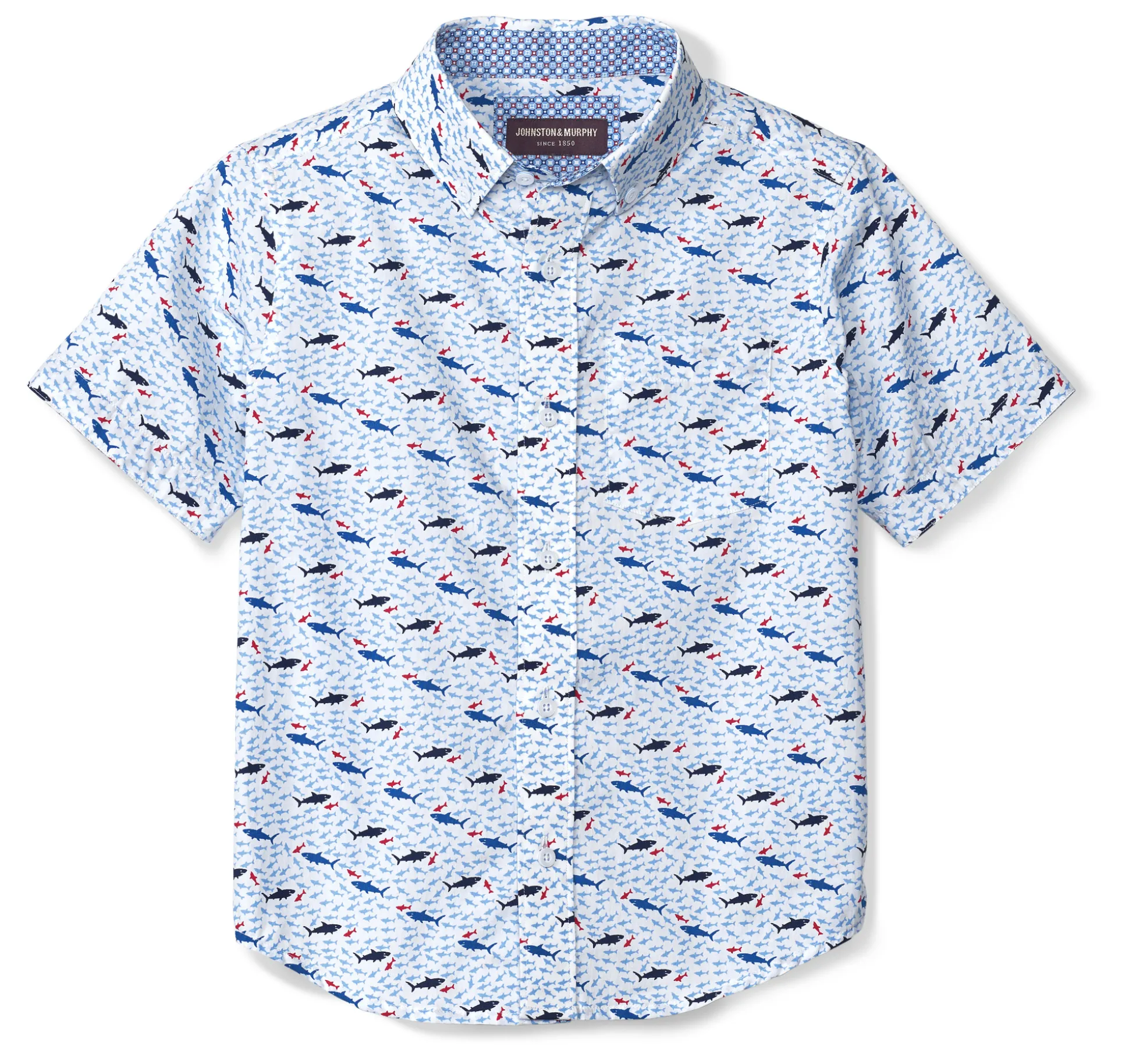 Boys Short-Sleeve Printed Shirt