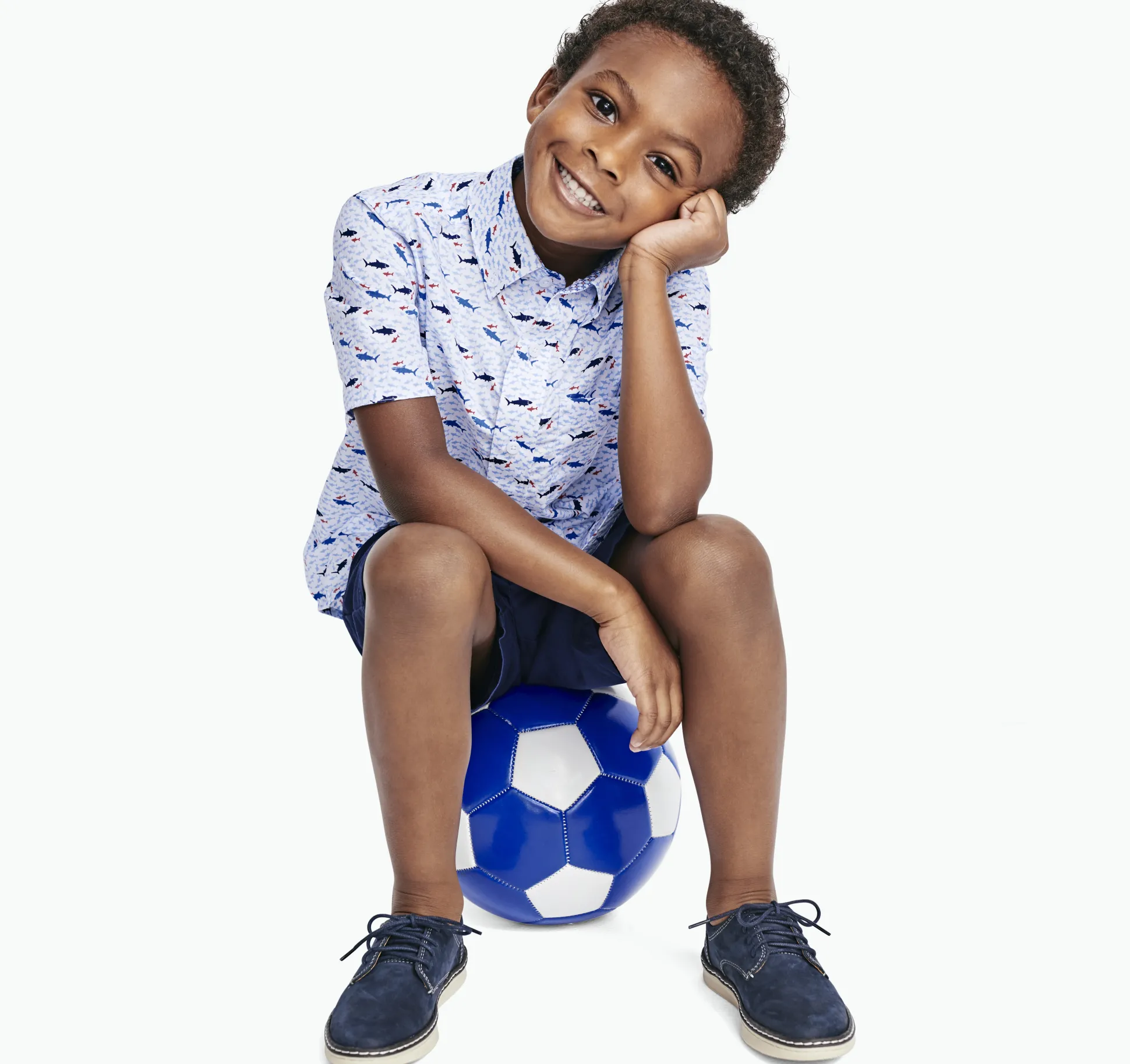 Boys Short-Sleeve Printed Shirt