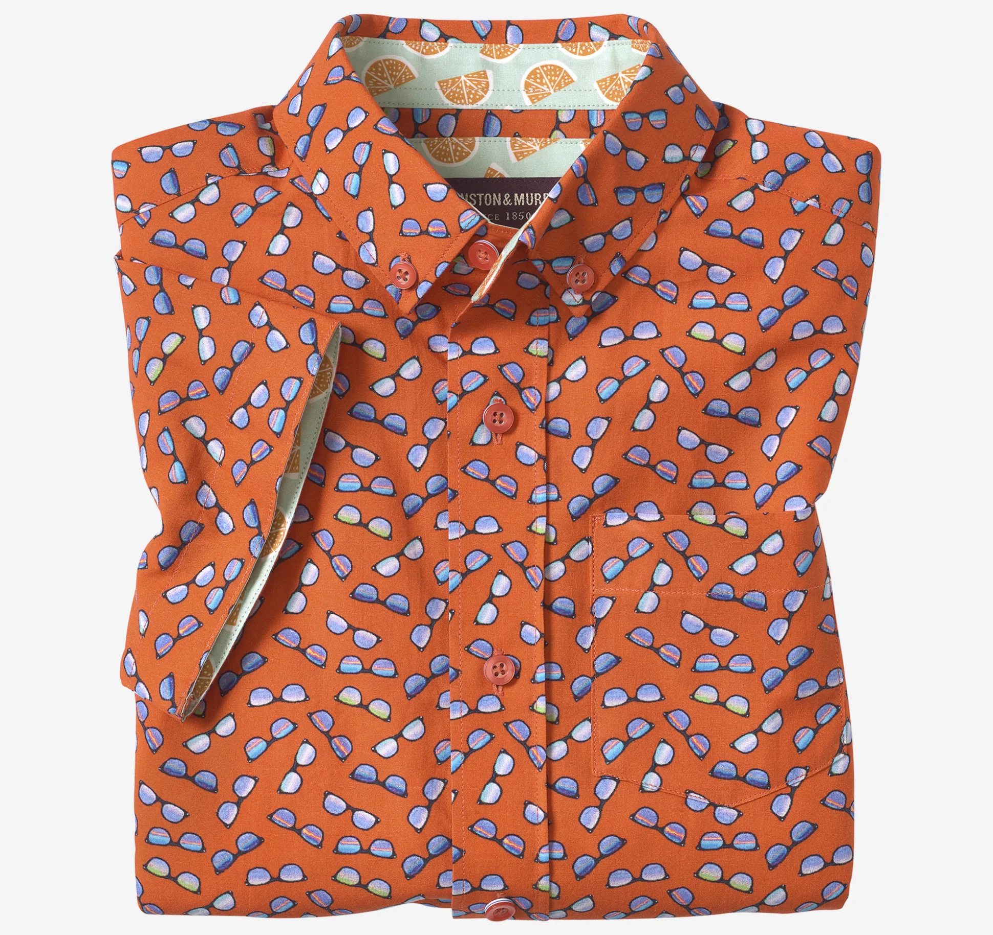 Boys Short-Sleeve Printed Shirt