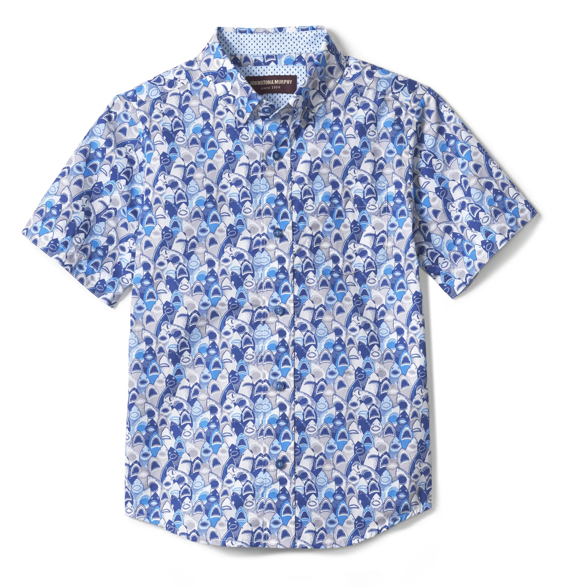 Boys Short-Sleeve Printed Shirt