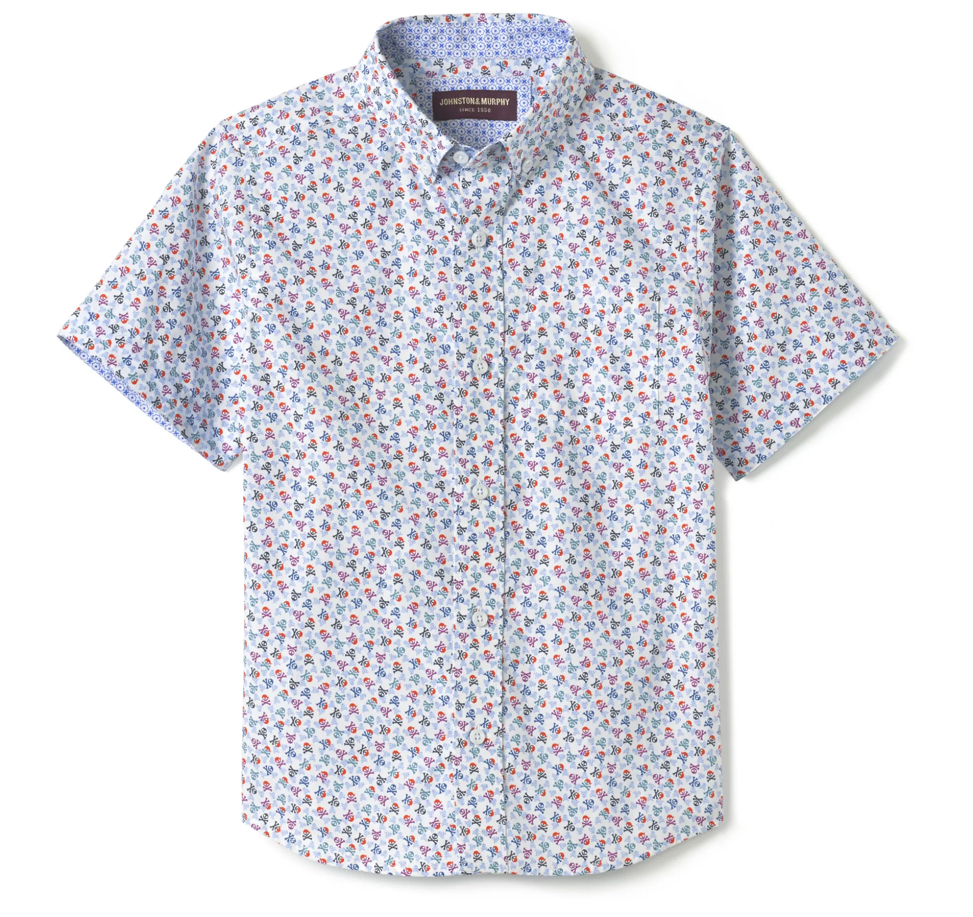 Boys Short-Sleeve Printed Shirt