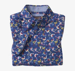 Boys Short-Sleeve Printed Shirt