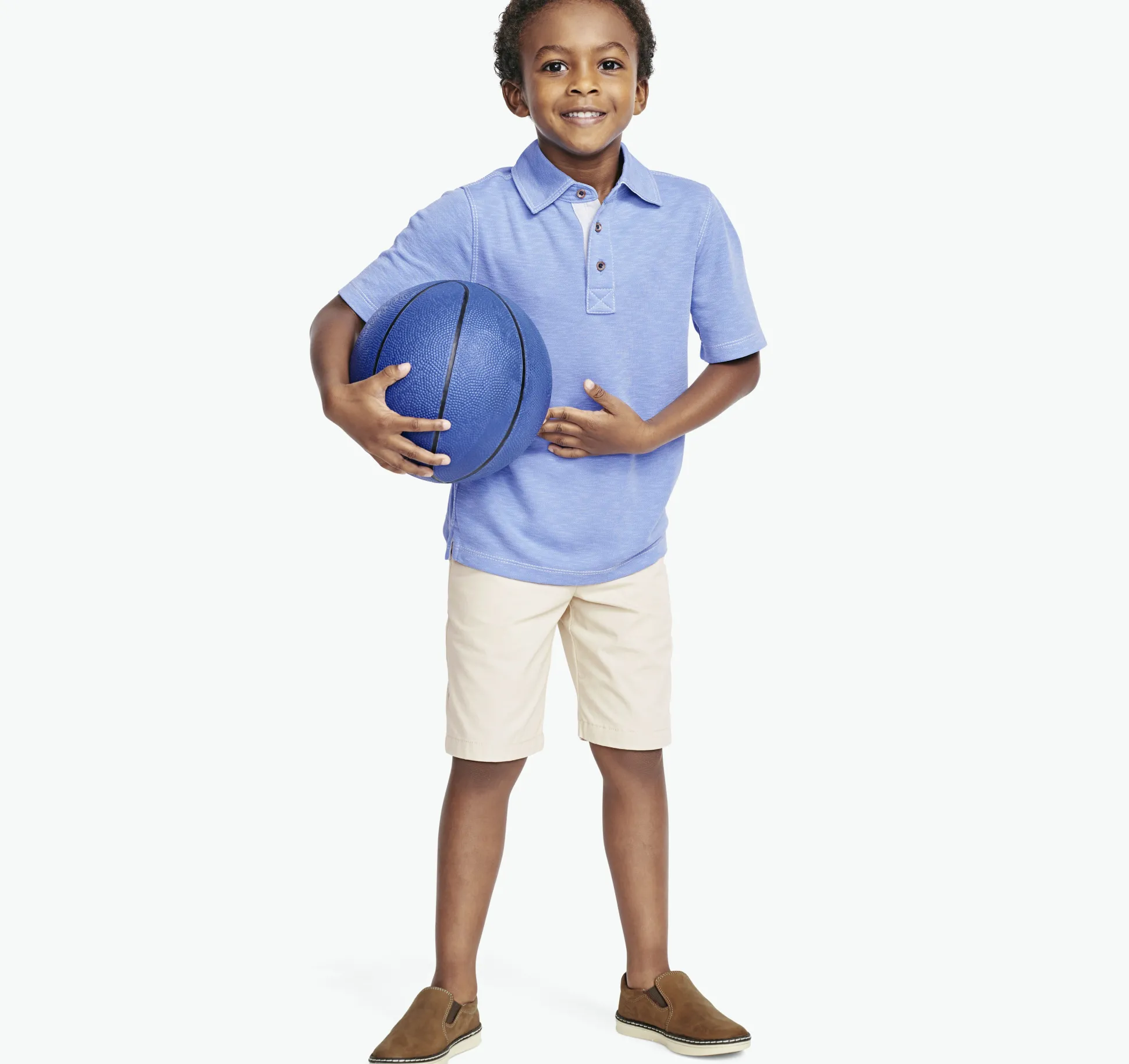 Boys Vintage Slub Polo
