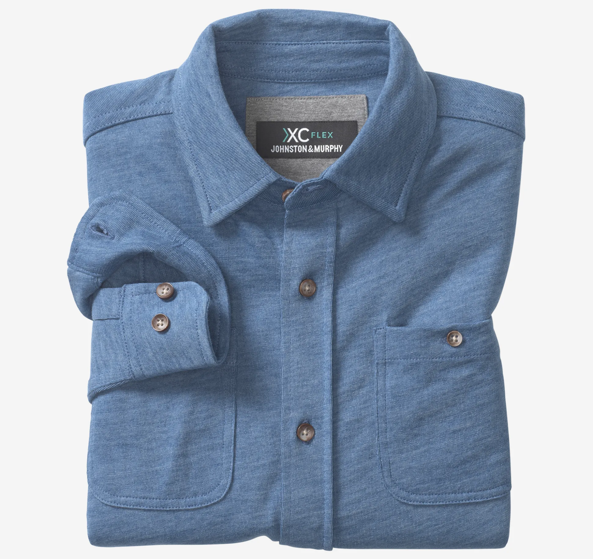 Boys XC Flex® Stretch Long-Sleeve Shirt
