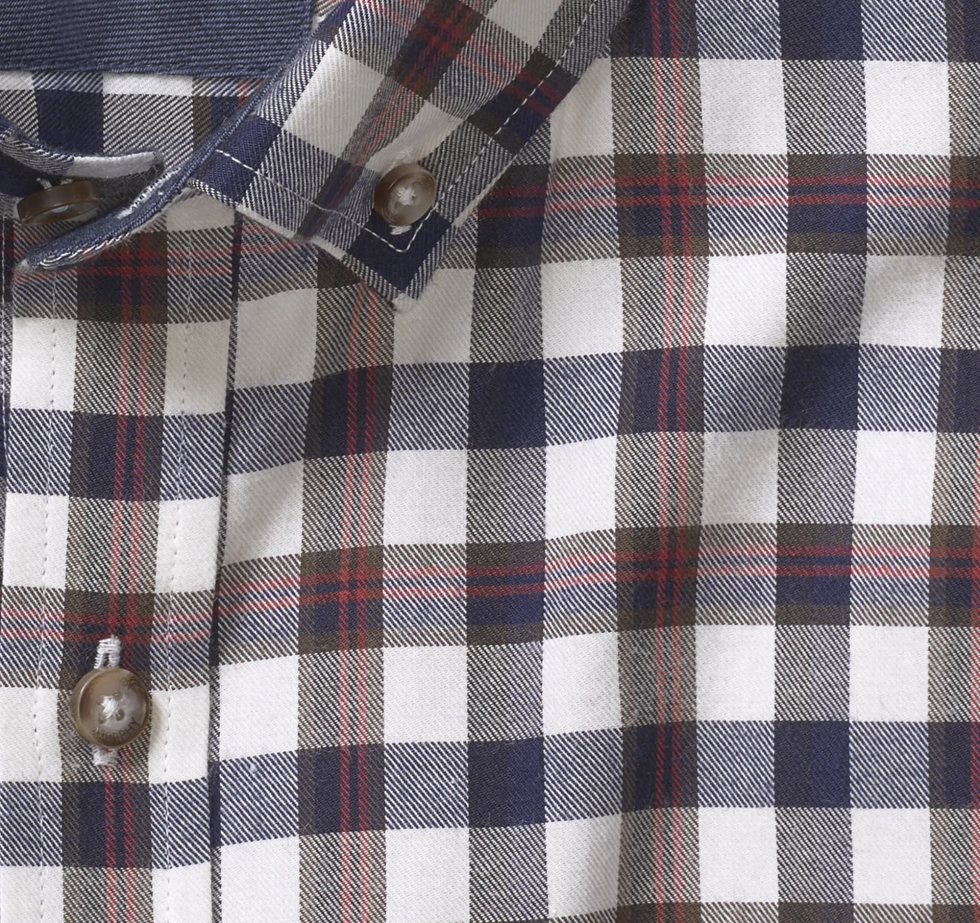 Brushed Heathered Woven Shirts